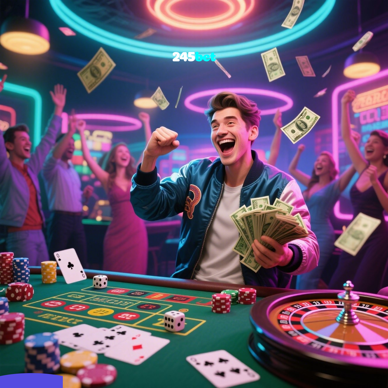 245bet：Aposte no futebol e conquiste prêmios em blackjack e roleta!